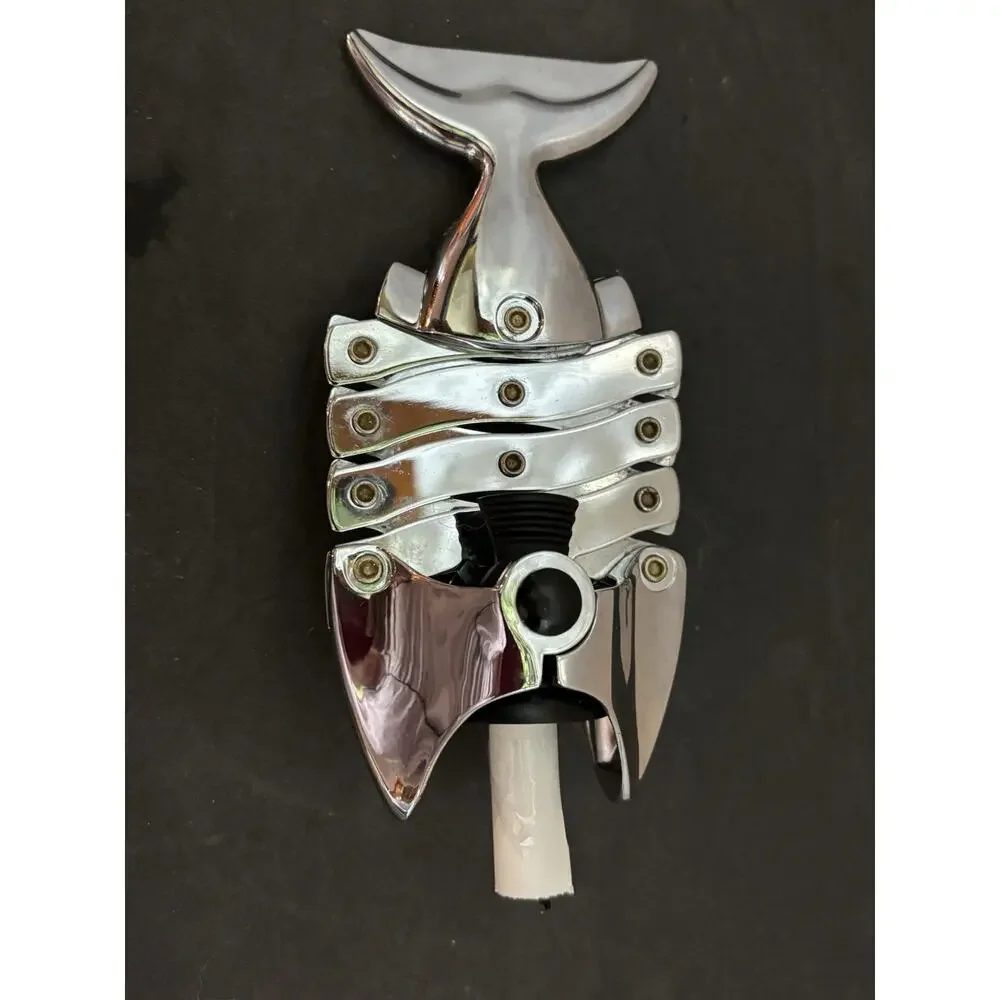Articulated Fish Corkscrew Bottle Opener – Expandable Lazy Fish Style Barware